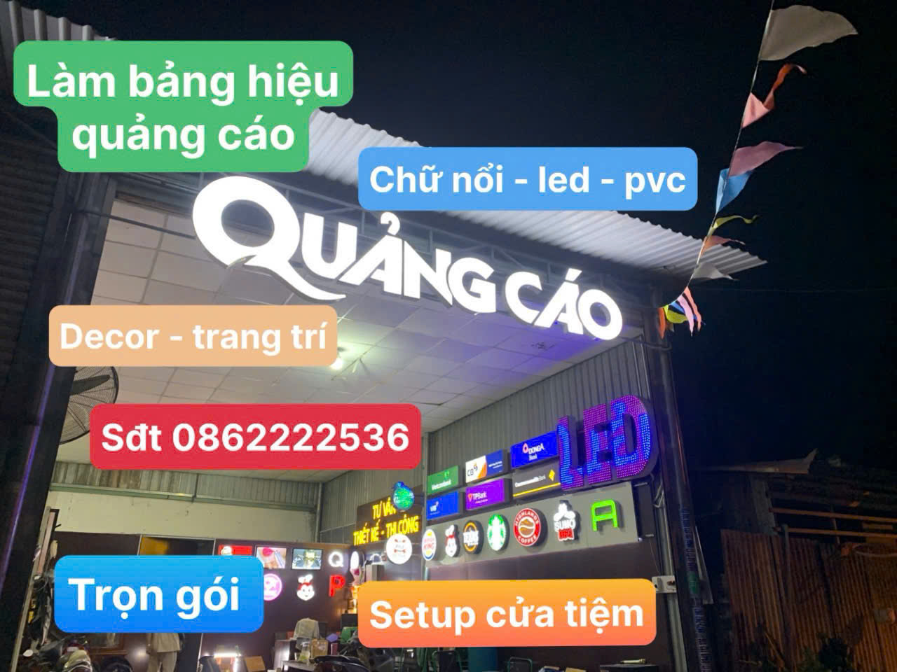 Hình ảnh công ty quảng cáo